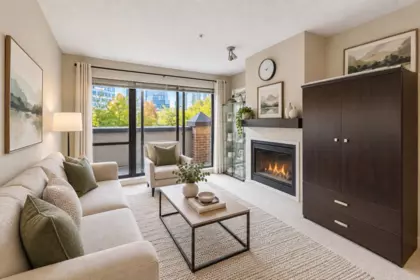 Family Room Photo of 227 10838 City Parkway, Surrey, BC