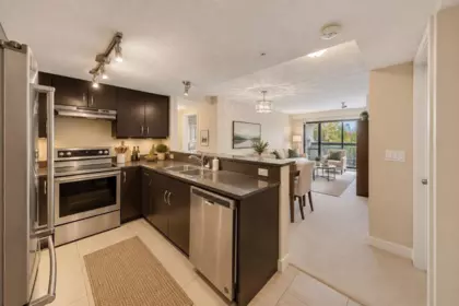 Kitchen Photo of 227 10838 City Parkway, Surrey, BC