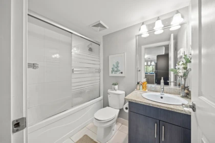 Primary Bathroom Photo of 102 2228 Welcher Avenue, Port Coquitlam, BC