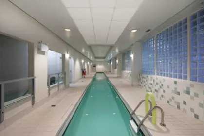 Basement Recreation Room Photo of 202 1688 Robson Street, Vancouver, BC
