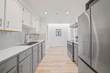 Kitchen Island Photo of 1 7110 Barnet Road, Burnaby, BC