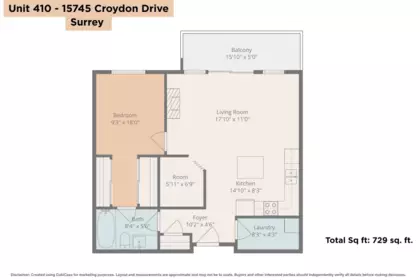410 15745 Croydon Drive, Surrey, BC, Surrey — Apartment/Condo for sale