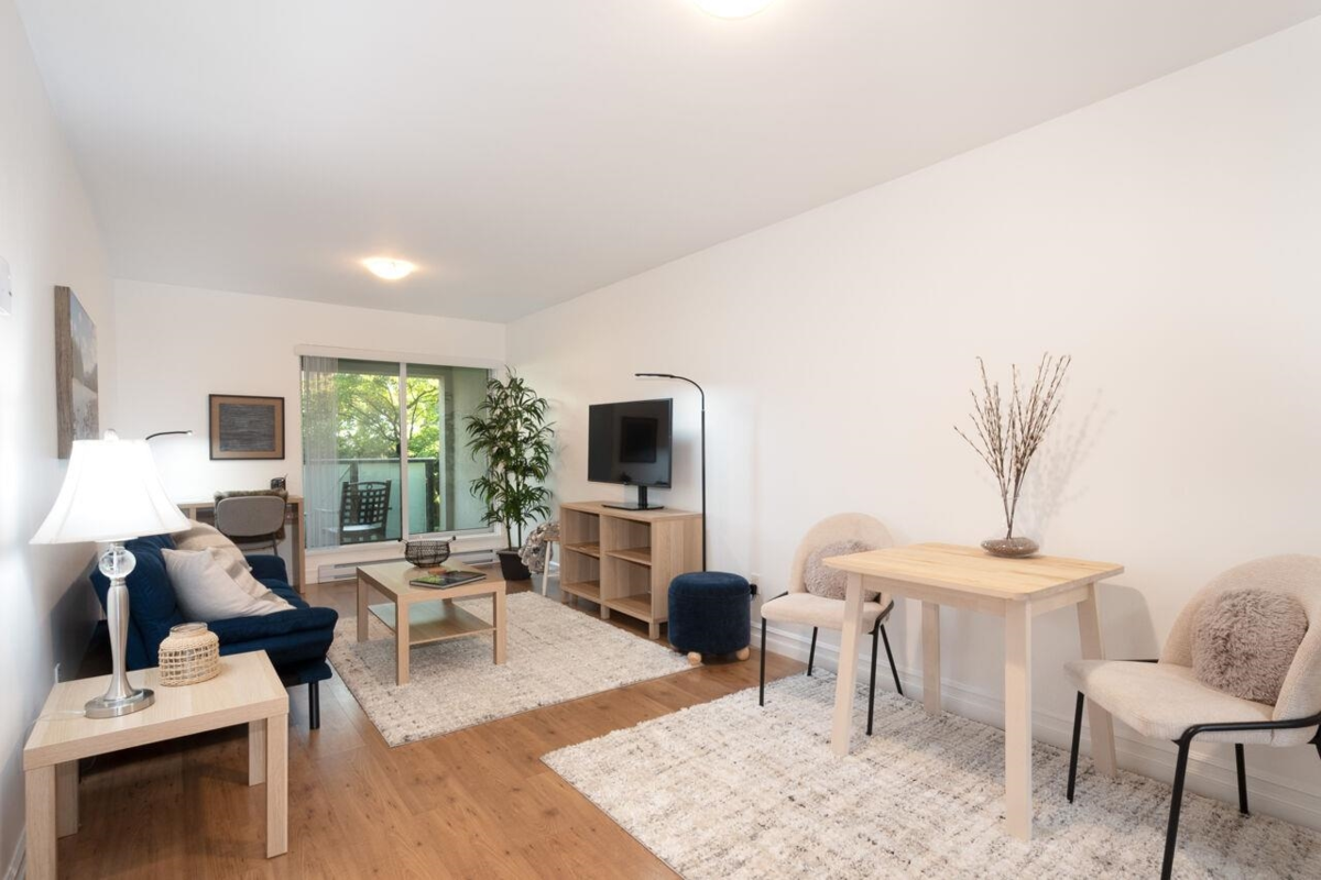 Exterior Rear Photo of 214 140 E 4th Street, North Vancouver, BC