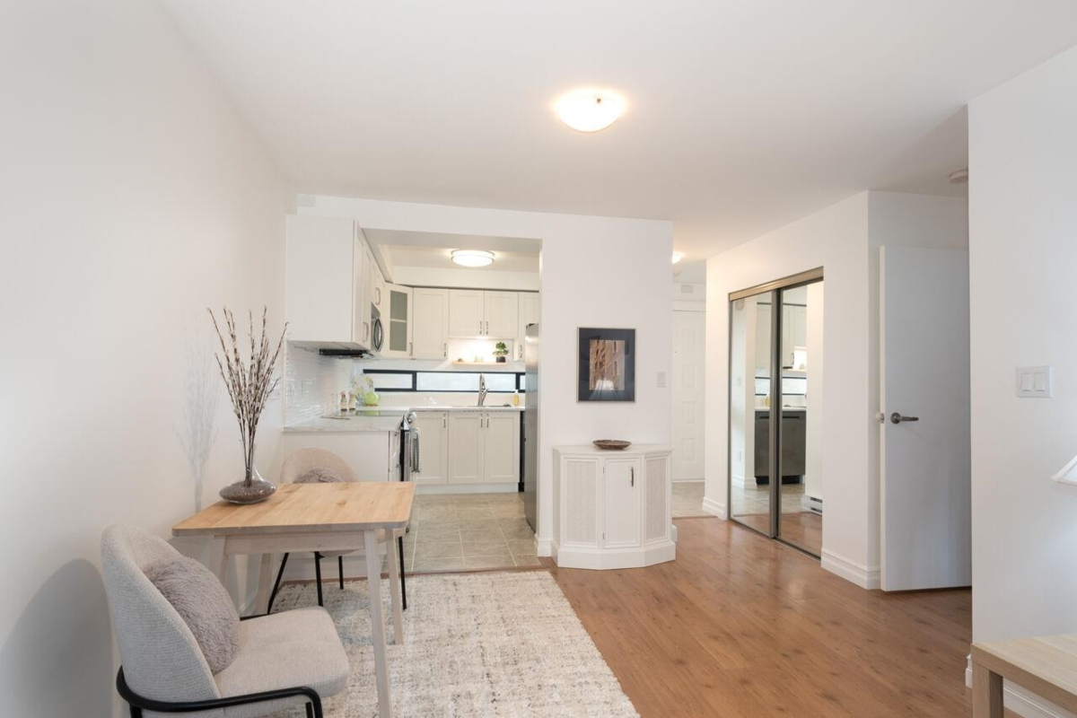 Living Room Photo of 214 140 E 4th Street, North Vancouver, BC