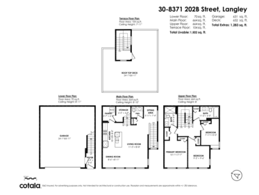 30 8371 202b Street, Langley, BC, Langley — Townhouse for sale
