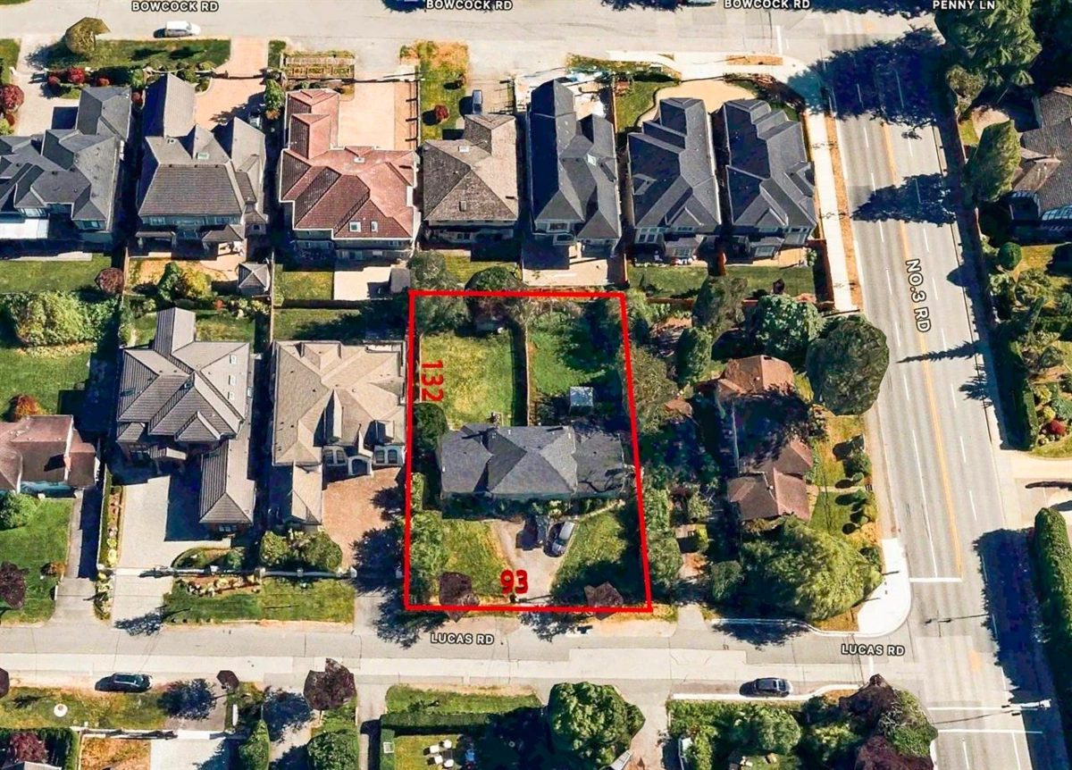 Exterior Rear Photo of 8020 Lucas Road, Richmond, BC