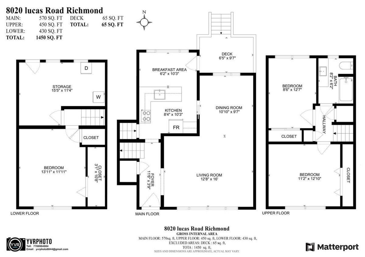 Family Room Photo of 8020 Lucas Road, Richmond, BC