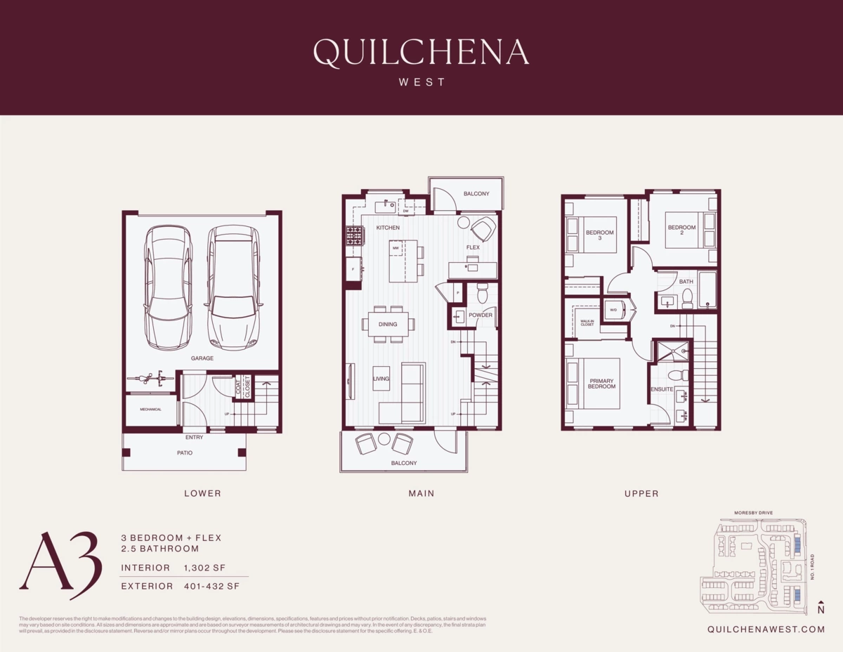 Bedroom 3 Photo of 99 3888 Moresby Drive, Richmond, BC