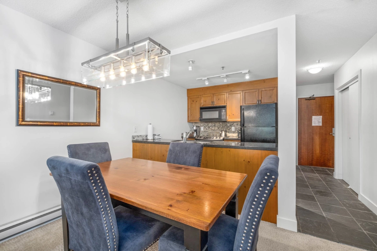 Kitchen Photo of 218/219 4573 Chateau Boulevard, Whistler, BC