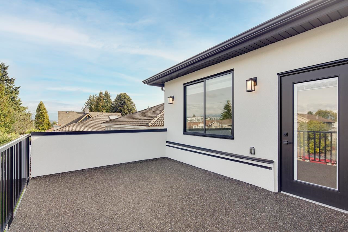 Aerial View of 7815 18th Avenue, Burnaby, BC