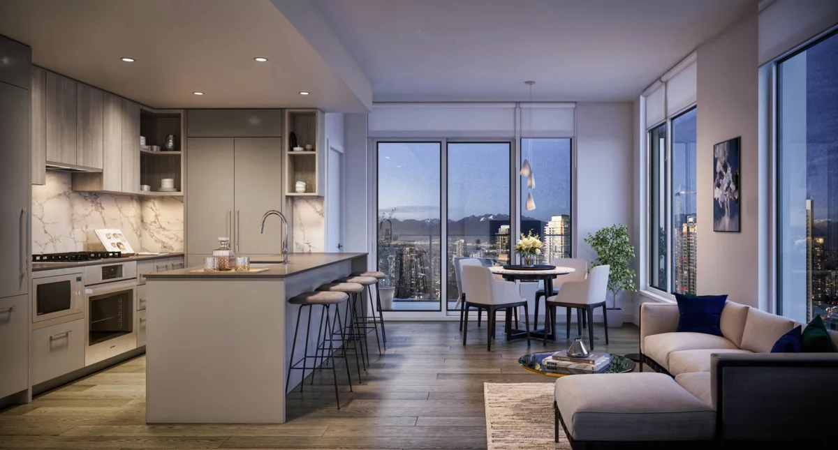 Kitchen Photo of 609 6468 Willingdon Avenue, Burnaby, BC