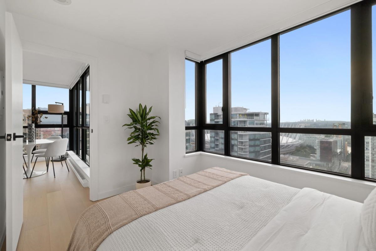 Outdoor Deck Photo of 3002 909 Mainland Street, Vancouver, BC