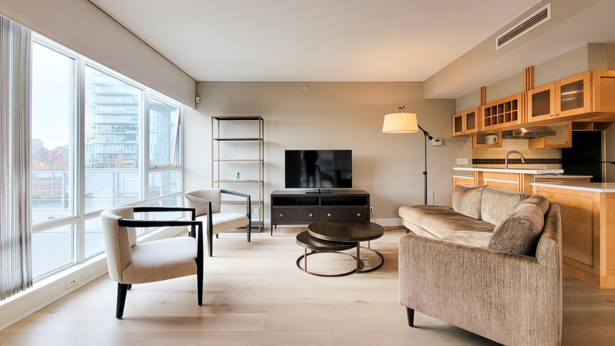 Kitchen Island Photo of 502 1483 Homer Street, Vancouver, BC