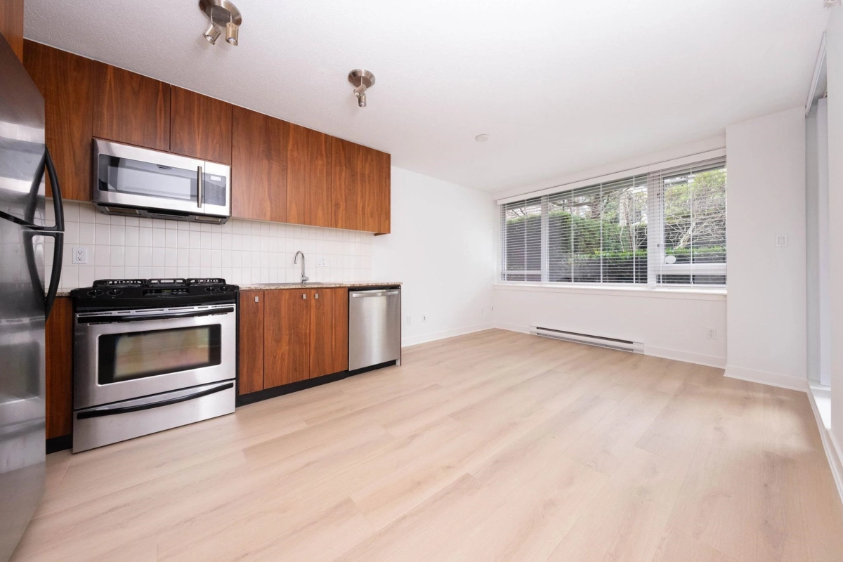 Living Room Photo of 302 1030 W Broadway Street, Vancouver, BC