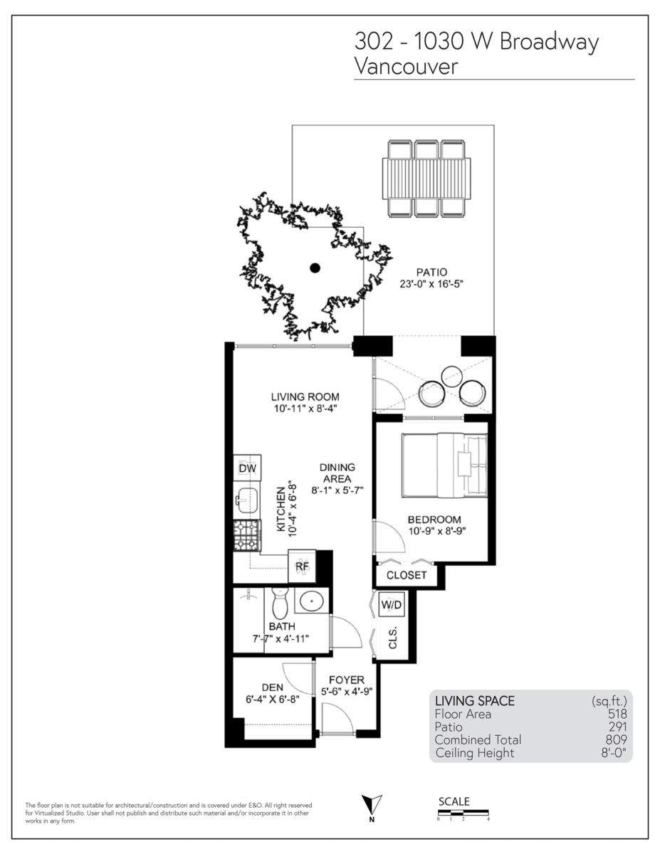 Staircase Photo of 302 1030 W Broadway Street, Vancouver, BC