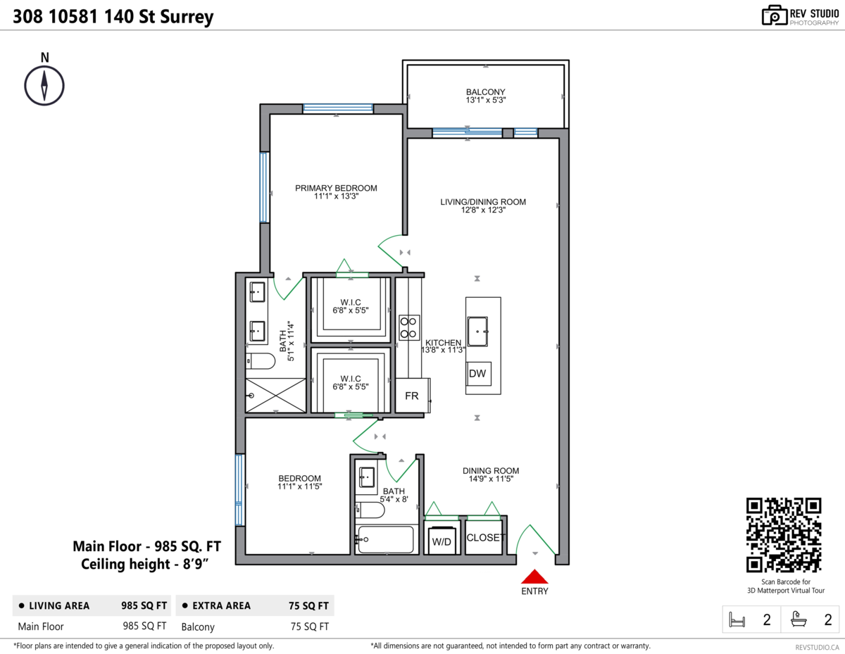 Backyard Photo of 308 10581 140 Street, Surrey, BC