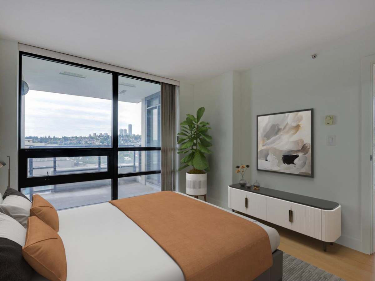 Bedroom 3 Photo of 1607 1 Renaissance Square, New Westminster, BC