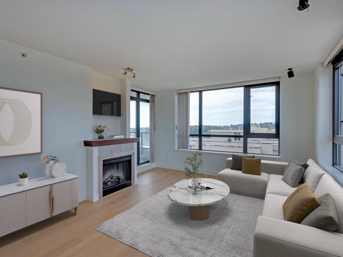 Kitchen Photo of 1607 1 Renaissance Square, New Westminster, BC