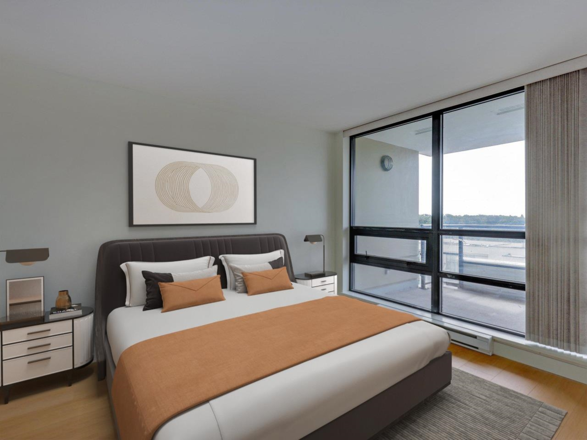 Primary Bedroom Photo of 1607 1 Renaissance Square, New Westminster, BC