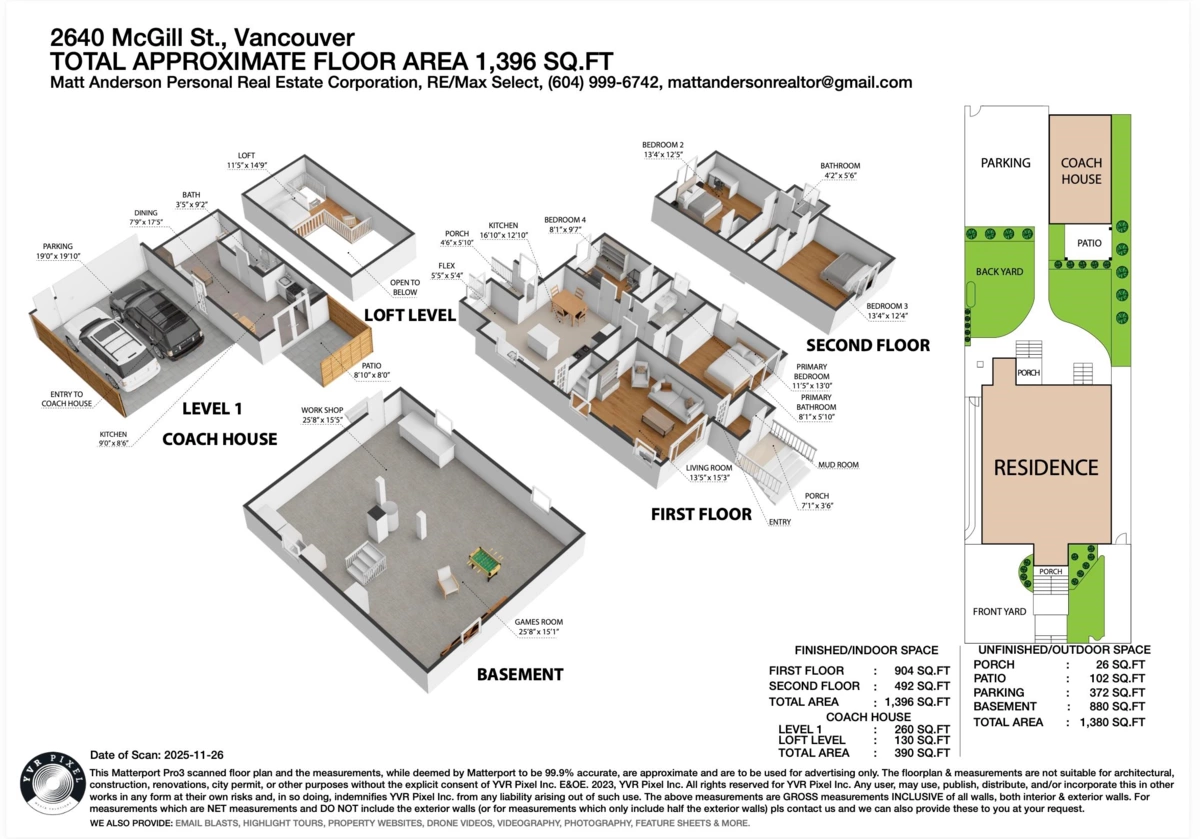 Playground / Recreational Area Near 2640 Mcgill Street, Vancouver, BC