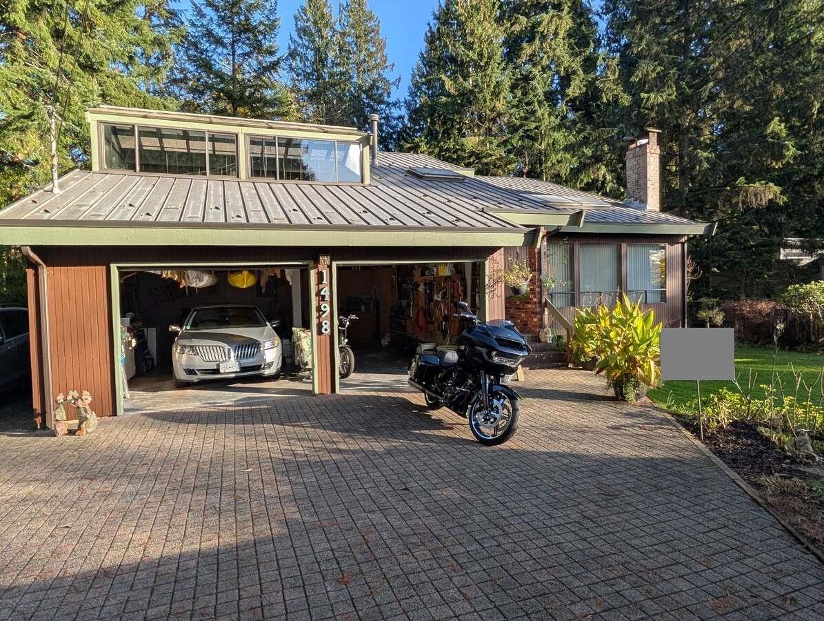 Exterior Rear Photo of 1498 Chamberlain Drive, North Vancouver, BC