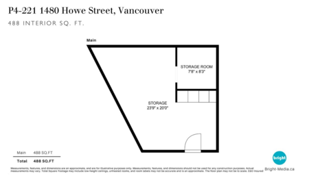 422-1 1480 Howe Street, Vancouver, BC, Vancouver — Other for sale