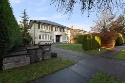 1407 W 33rd Avenue, Vancouver, BC, Shaughnessy — 5 bed single family residence for sale
