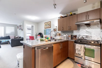 Kitchen Island Photo of 321 6828 Eckersley Road, Richmond, BC