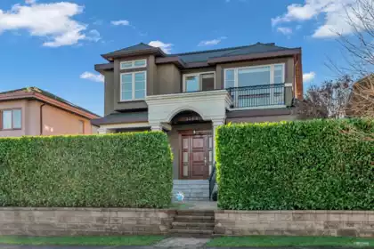 Exterior Rear Photo of 3369 Puget Drive, Vancouver, BC