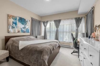 Primary Bedroom Photo of 103 1988 Suffolk Avenue, Port Coquitlam, BC