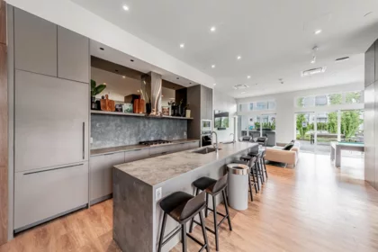 Basement Recreation Room Photo of 1 13359 Old Yale Road, Surrey, BC