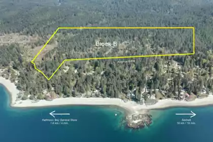 Block B Priestland Road, Halfmoon Bay, BC, Halfmn Bay Secret Cv Redroofs — 0 bed single family residence for sale