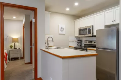 Kitchen Photo of 107 4800 Spearhead Drive, Whistler, BC