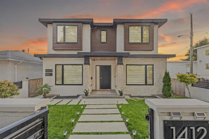 Front exterior of 1412 E 63rd Avenue, Vancouver, BC