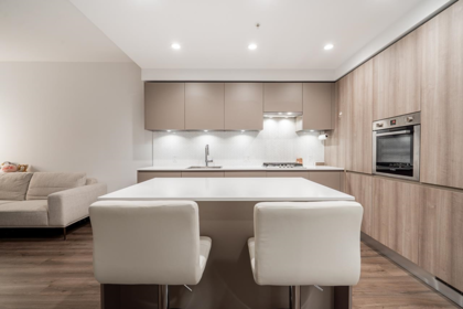 Kitchen Island Photo of 1409 3833 Evergreen Place, Burnaby, BC
