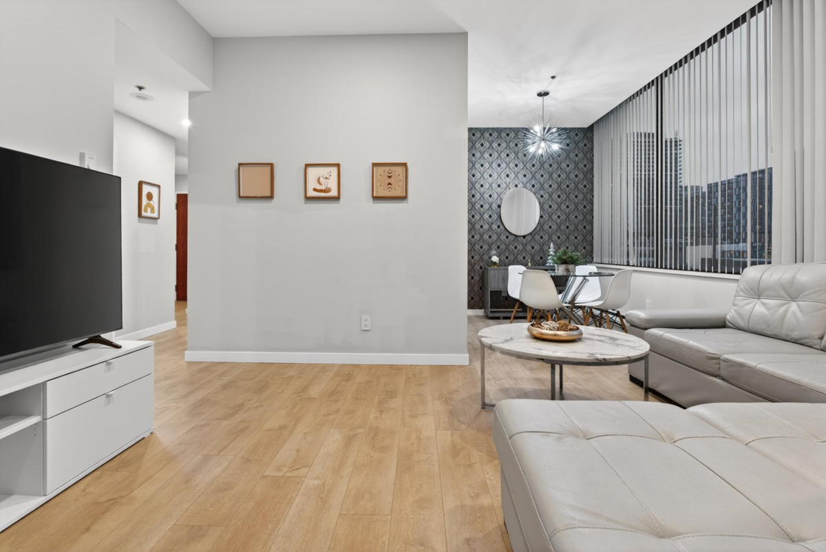 Kitchen Island Photo of 311 1010 Howe Street, Vancouver, BC
