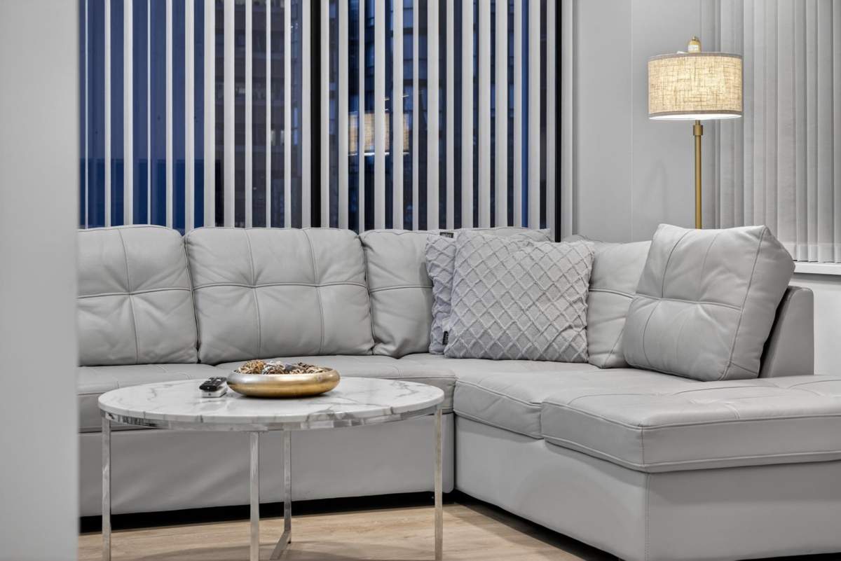 Living Room Photo of 311 1010 Howe Street, Vancouver, BC