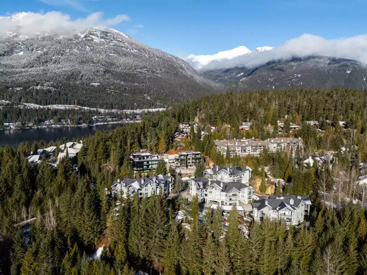 Outdoor Patio Photo of 101 3201 Blueberry Drive, Whistler, BC