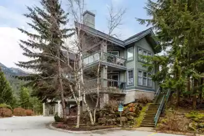 Front exterior of 101 3201 Blueberry Drive, Whistler, BC