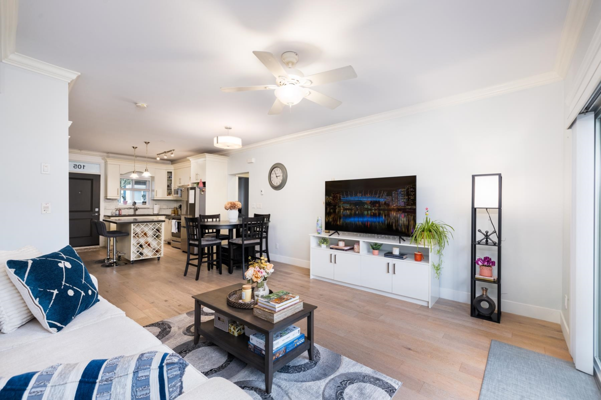 Bedroom 4 Photo of 105 3488 Sefton Street, Port Coquitlam, BC