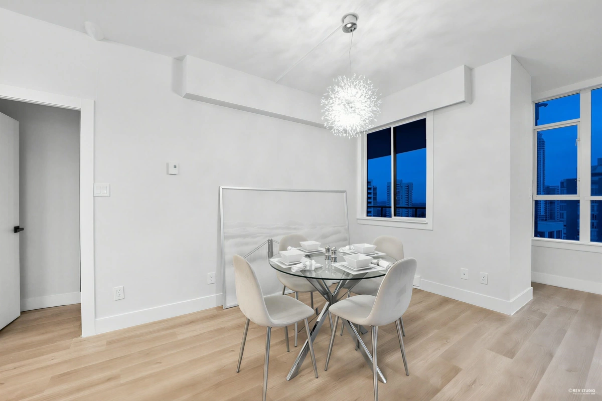 Dining Area Photo of 1804 5885 Olive Avenue, Burnaby, BC