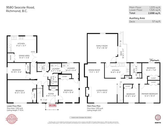 Bedroom 2 Photo of 9580 Seacote Road, Richmond, BC