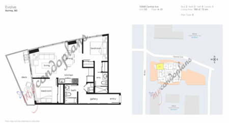 1103 13308 Central Avenue, Surrey, BC