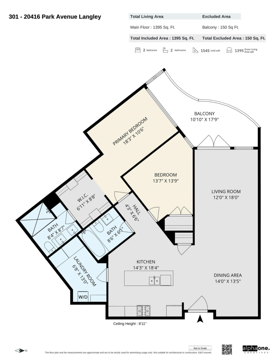 Mudroom Photo of 301 20416 Park Avenue, Langley, BC