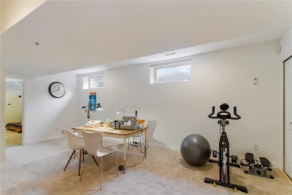 Basement Recreation Room Photo of 3150 Fromme Road, North Vancouver, BC