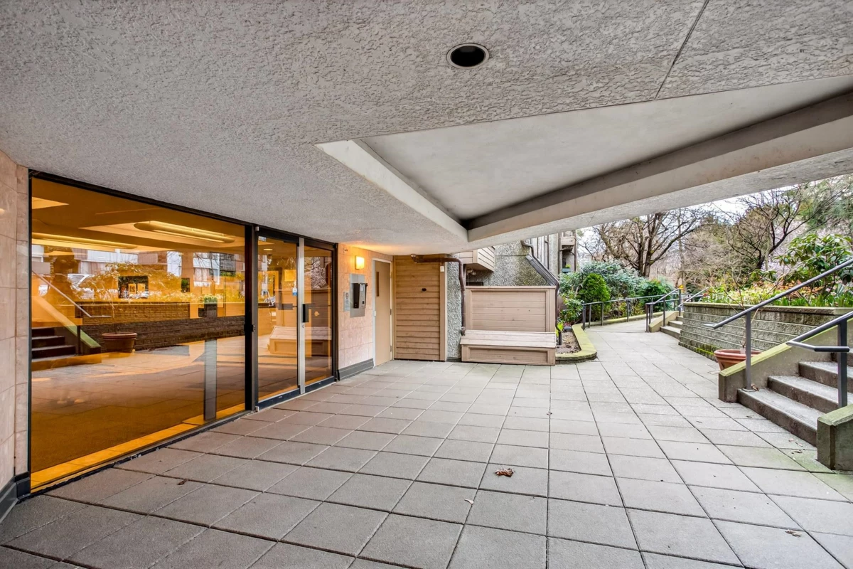 Exterior Rear Photo of 318 1500 Pendrell Street, Vancouver, BC