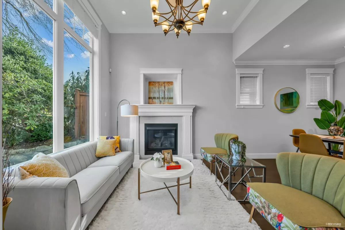 Living Room Photo of 4364 Greta Street, Burnaby, BC