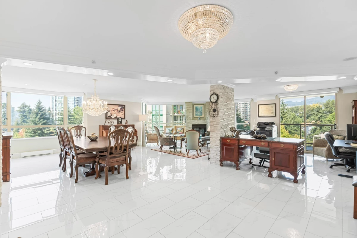 Exterior Rear Photo of 701 1190 Pipeline Road, Coquitlam, BC