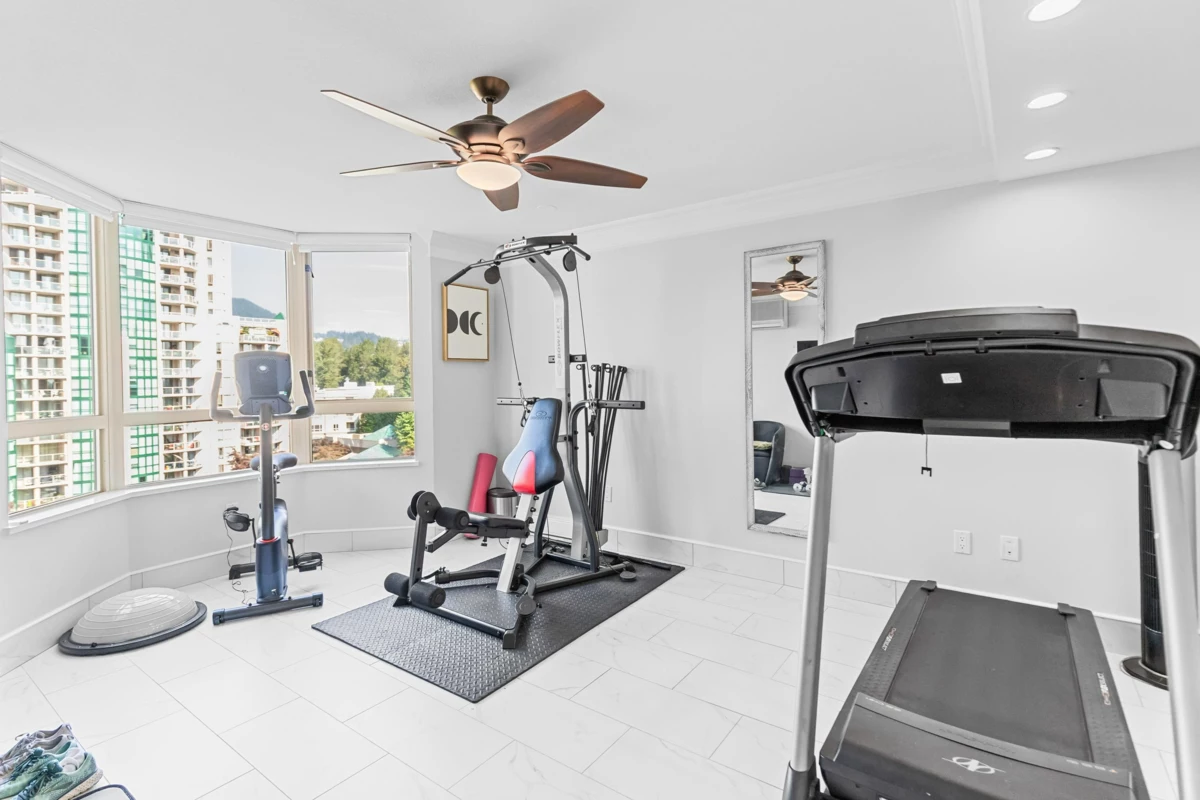 Garage Interior Photo of 701 1190 Pipeline Road, Coquitlam, BC