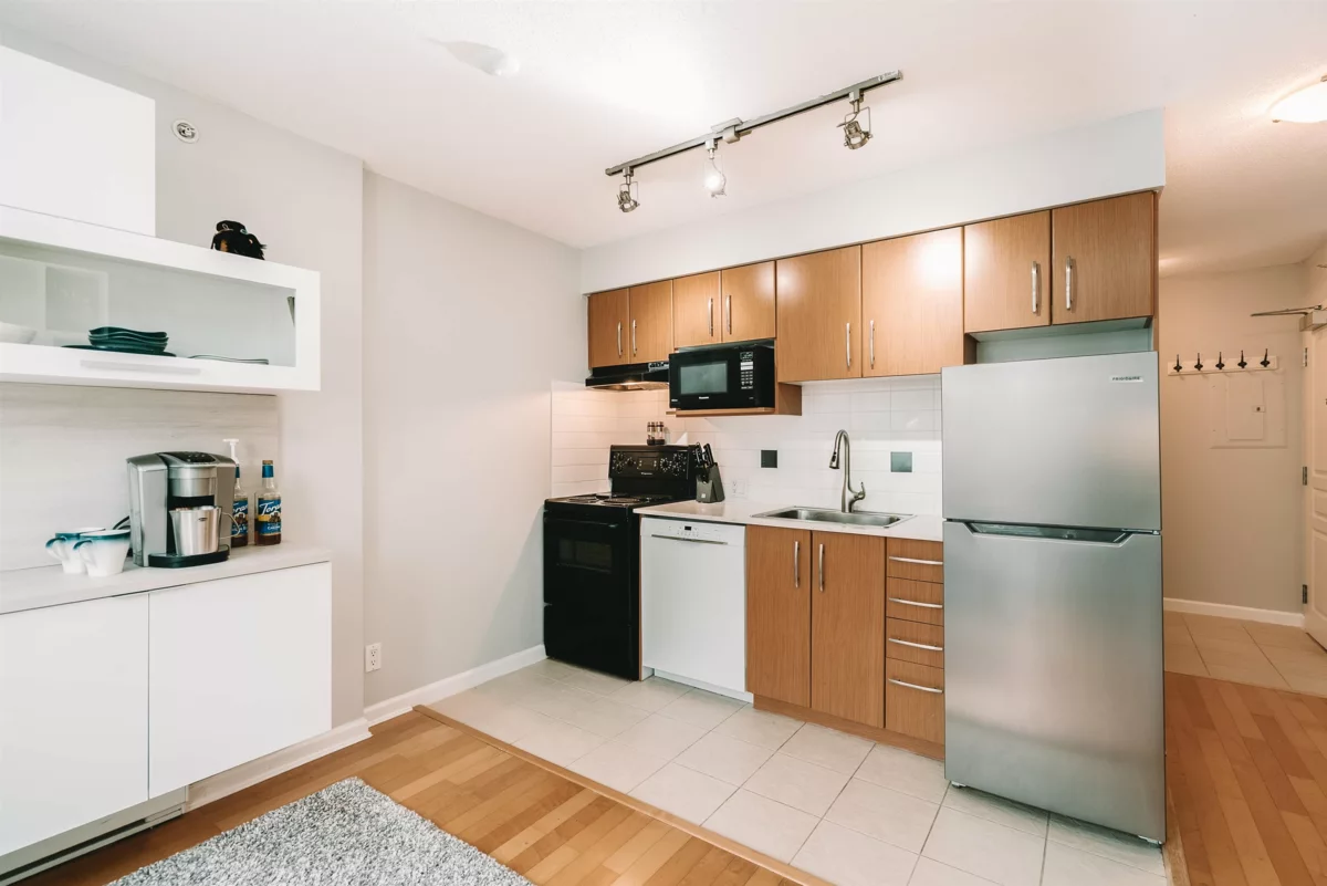 Kitchen Photo of 302 9288 University Crescent, Burnaby, BC